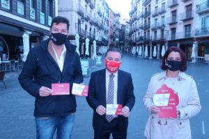 Hosteleros de Teruel repartirán 20.000 porta mascarillas entre sus clientes