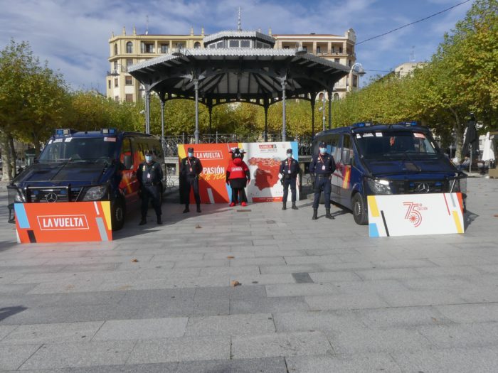 72 agentes de la Policía darán seguridad en cada etapa de “La Vuelta”