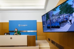 Zaragoza facilitará la instalación de estufas en las terrazas y veladores