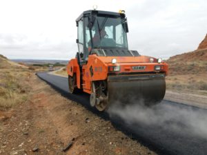 Comienzan las mejoras de la carretera provincial que conecta Ariza y Bordalba