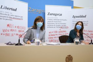 Zaragoza anima a reflexionar y a 'intervenir' contra la violencia de género