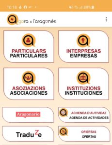 Aragón impulsa una app para difundir la riqueza lingüística del aragonés