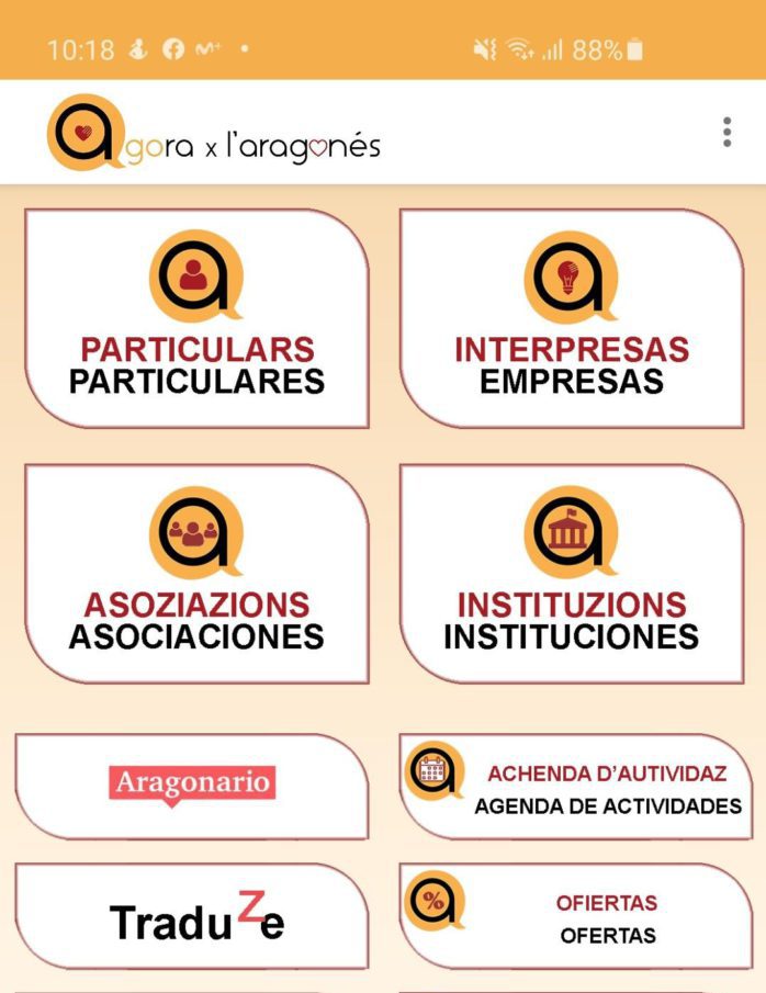 Aragón impulsa una app para difundir la riqueza lingüística del aragonés