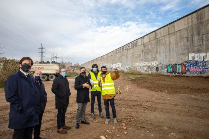 Comienzan las obras de prolongación de la avenida de Tenor Fleta