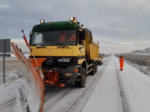 Carreteras incrementa el dispositivo de vialidad invernal frente a Filomena