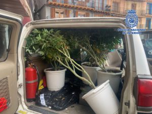 Detenidos en Calatayud cuando trataban de dar un 'vuelco' de marihuana