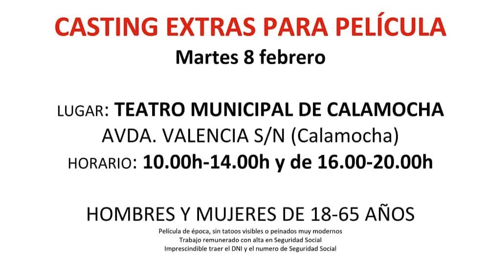 2022-01-31 Pelicula Casting