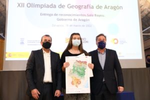 2022-03-18 premios de la XII Olimpiada de Geografía - Eva Maté