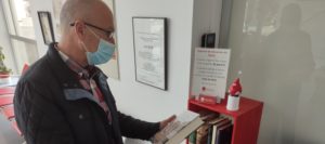 2022-04-22 Banco de Sangre inaugura un espacio de donación de libros