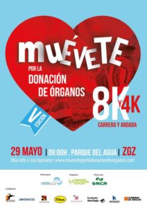 2022-05-17 Muévete por la donación de órganos - Cartel