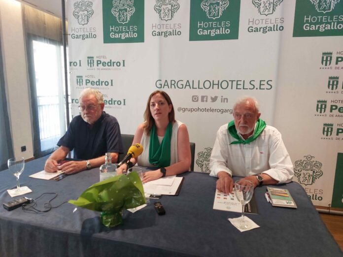 2022-08-14 Ramón Grasa, María Rodrigo y Vicente Ascaso - Huesca