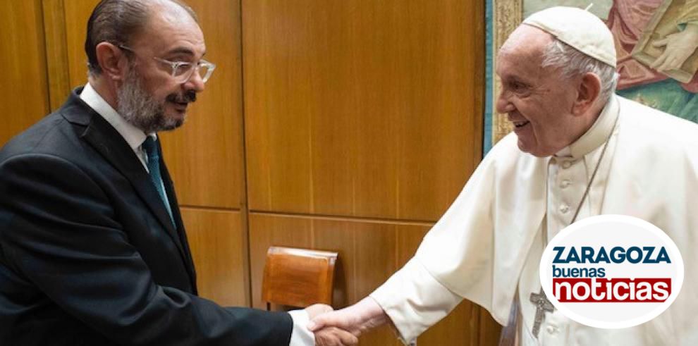 2022-10-26 Papa Francisco recibe al Presidente de Aragón