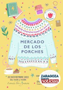 2022-11-17 Mercado de los Porches - Cartel de invitación.